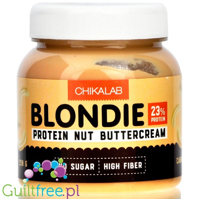 Chikalab Blondie Protein Nut Buttercream – proteinowa pasta mleczna z orzechami nerkowca