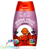 SweetLeaf Monk Fruit Squeezable Sweetener, Organic, Orange Passionfruit
