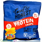 Good & Honest Pop Protein Crisps Sweet BBQ