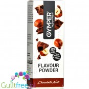 Gymper Flavour Powder Chocolate Nut - rozpuszczalne saszetki aromatyzujące do deserów i napoi bez cukru