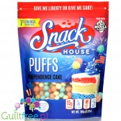 Snack House Sweet Protein Puffs, Independence Cake 189g