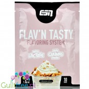 ESN Flav'N'Tasty Cinnamon Cereal - słodzony aromat w proszku, Płatki Cynamonowe z kawałkami CInni Minis