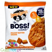Lenny & Larry's The Boss Cookie, Peanut Butter Chunk - ciacho proteinowe z masłem orzechowym 21g białka