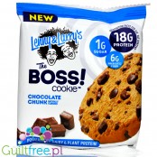 Lenny & Larry's The Boss Cookie, Chocolate Chunk - ciastko proteinowe z czekoladą, 18g białka