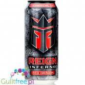 Reign Inferno Red Dragon ver USA energetyk 0kcal z BCAA, 300mg kofeiny