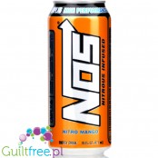Monster NOS Nitro Mango High Performance Energy Drinks 16oz (473ml) (CHEAT MEAL)