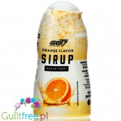 Got7 Squeeze Syrup Orange - skoncentrowane krople smakowe do wody bez cukru & kalorii, Pomarańcza