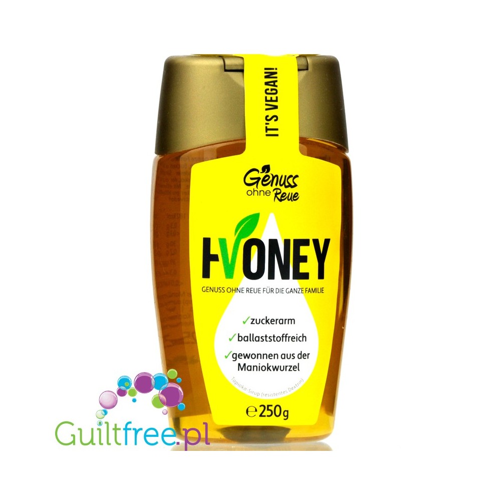 Genuss ohne Reue Hvoney - low sugar natural honey substitute - GUILTFREE.PL