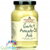 Stonewall Kitchen Garlic & Avocado Oil Aioli - keto mayonnaise aioli with avocado oil and garlic
