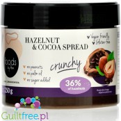 Foods by Ann Hazelnut & Cocoa Crunchy - krem orzechowo kakaowy 30% orzechów