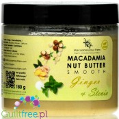 Macadamia Nut Farm, Ginger Stevia - raw macadamia nut butter