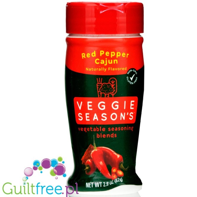 Kernel Veggies Season's Red Pepper Cajun - pikantna posypka przyprawowa do warzyw