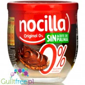 Nocilla Original 0% - hiszpański krem czekoladowo-laskowy bez dodatku cukru i bez oleju palmowego