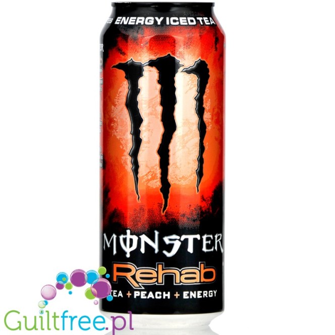 Monster Rehab Energy Peach Iced Tea ver UE - 12kcal napój energetyczny bez cukru