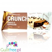 Booty Bar Crunch Cookies & Cappuccino - baton proteinowy 192kcal, 17g białka & 18g błonnika, Ciasteczka, Kawa & Biała Czekolada