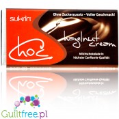 Sukrin Milk Nougat Chocolate - Colombian milk chocolate with no added sugar with nougat praline