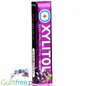 Lotte Xylitol Grape Gum - japońska guma do żucia bez cukru o smaku winogronowym