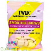 Sweets With Benefits Smoothie Chews - błonnikowe pianko-żelki owocowe bez dodatku cukru 45% mniej kcal