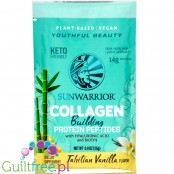 Sunwarrior Collagen Building Protein Peptides Tahitian Vanilla 500g