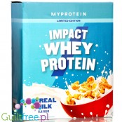 MyProtein Impact Whey Cereal Milk 0,5KG - odżywka białkowa WPI o smaku mleka z płatkami