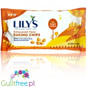 Lily's Sweets Butterscotch White Chocolate Chips - kropelki herbatnikowej białej czekolady bez cukru