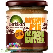 Meridian Banoffee Pie Almond Butter - naturalne masło migdałowe, edycja limitowana Banan & Toffee