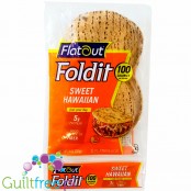 Flatout Fold-It Sweet Hawaiian - wieloziarniste wrapsy niskowęglowodanowe 100kcal