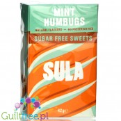 Sulá Mint Humbugs - śmietankowo-miętowe cukierki bez cukru