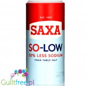 Saxa So-Low Reduced Sodium Salt sól niskosodowa, substytut soli, sól potasowa