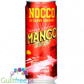 NOCCO BCAA Mango Del Sol - napój bez cukru z BCAA i kofeiną