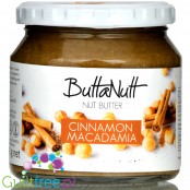 ButtaNut Cinnamon Macadamia 250g - masło z prażonych orzechów makadamia z cynamonem, z RPA