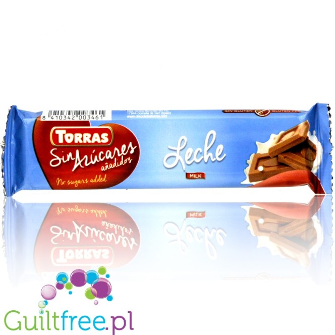 Torras Leche - a milk chocolate bar with no added sugar