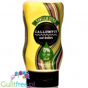 Callowfit Vanilla - gęsty sos bez cukru i tłuszczu tylko 9kcal, Wanilia