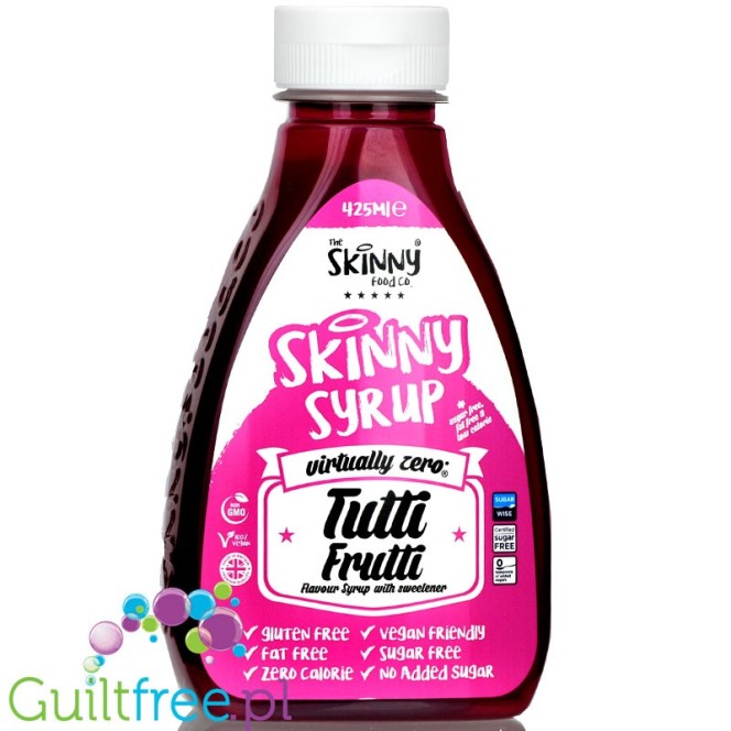 Skinny Food Tutti Frutti - syrop zero kalorii o smaku owoców egzotycznych
