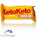 KetoKeto Bar Banana Bread - wegański baton 53% tłuszczu, smak Chlebek Bananowy