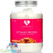 Women's Best Fit Pro Whey Salted Toffee Pretzel - odżywka proteinowa dla kobiet, smak Solony Karmel, Precelki & Toffee