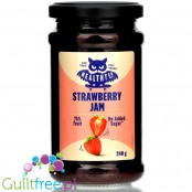 HealthyCo Strawberry Jam - dżem truskawkowy bez cukru 45kcal ze stewią i erytrolem