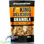 Allnutritionfitking Delicious Granola Orzechowa 300g