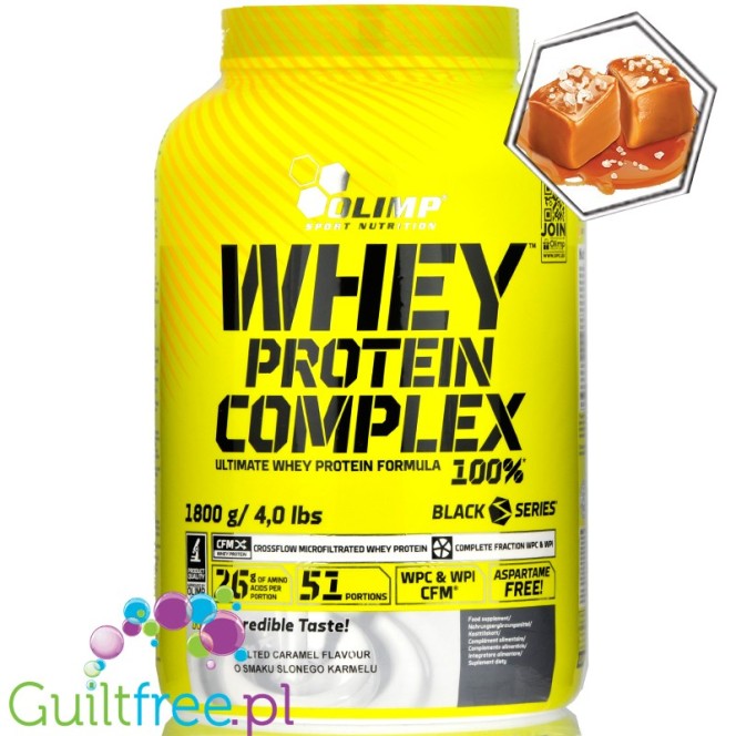 Olimp Whey Protein Complex 100% 1,8kg Słony Karmel