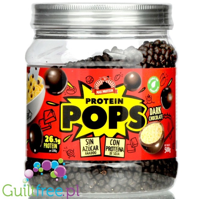 MAX Protein Pops Max Dark Chocolate 0,5kg