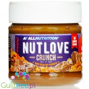 AllNutrition NUTLOVE Crunch 200g - krem mleczno-czekoladowy bez cukru z prażonymi orzechami