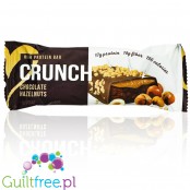 Booty Bar Crunch Chocolate & Hazelnuts - baton proteinowy 190kcal, 17g białka & 18g błonnika, Czekolada & Orzechy Laskowe