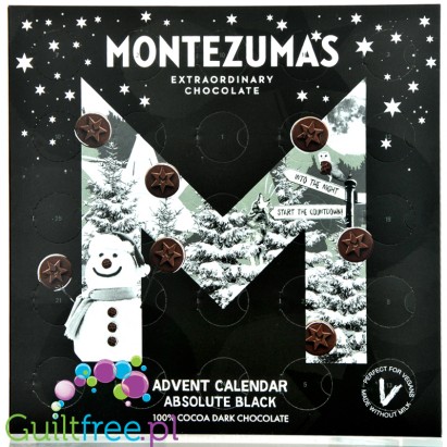 CHRISTMAS Montezuma's Organic & Dairy Free Milk Chocolate Alternative Like No Udder Advent Calendar