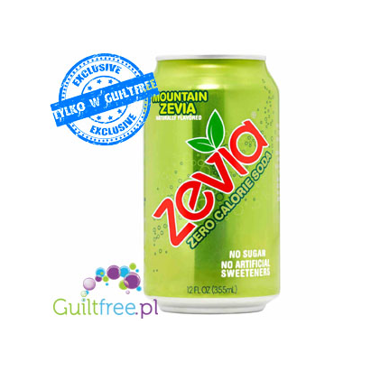 Mountain Zevia - 100% naturalna lemoniada bez kalorii ze stewią i erytrytolem