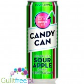 Candy Can Sparkling Sour Apple Zero Sugar - napój zero kcal bez cukru o smaku zielonego jabłuszka