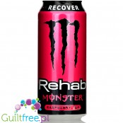Monster Rehab Raspberry ver. USA - napój energetyczny bez cukru 160mg kofeiny