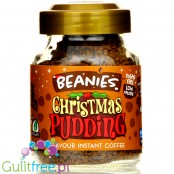 Beanies Christmas Pudding instant flavored coffee 2kcal pe cup