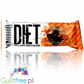 Warrior Diet Peanut Caramel - a low-calorie protein bar 191kcal & 20g of protein