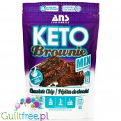 ANS Keto Brownie Chocolate Chip - mieszanka na keto ciasto czekoladowe 1g węglowodanów netto