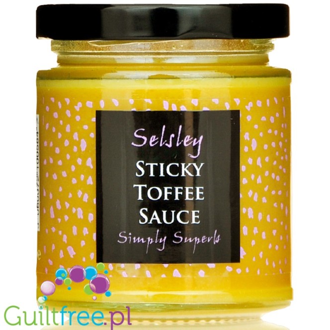 Selsley Sticky Toffee Sauce (CHEAT MEAL) - angielski słodko-słony krem toffe z masłem i kremówką